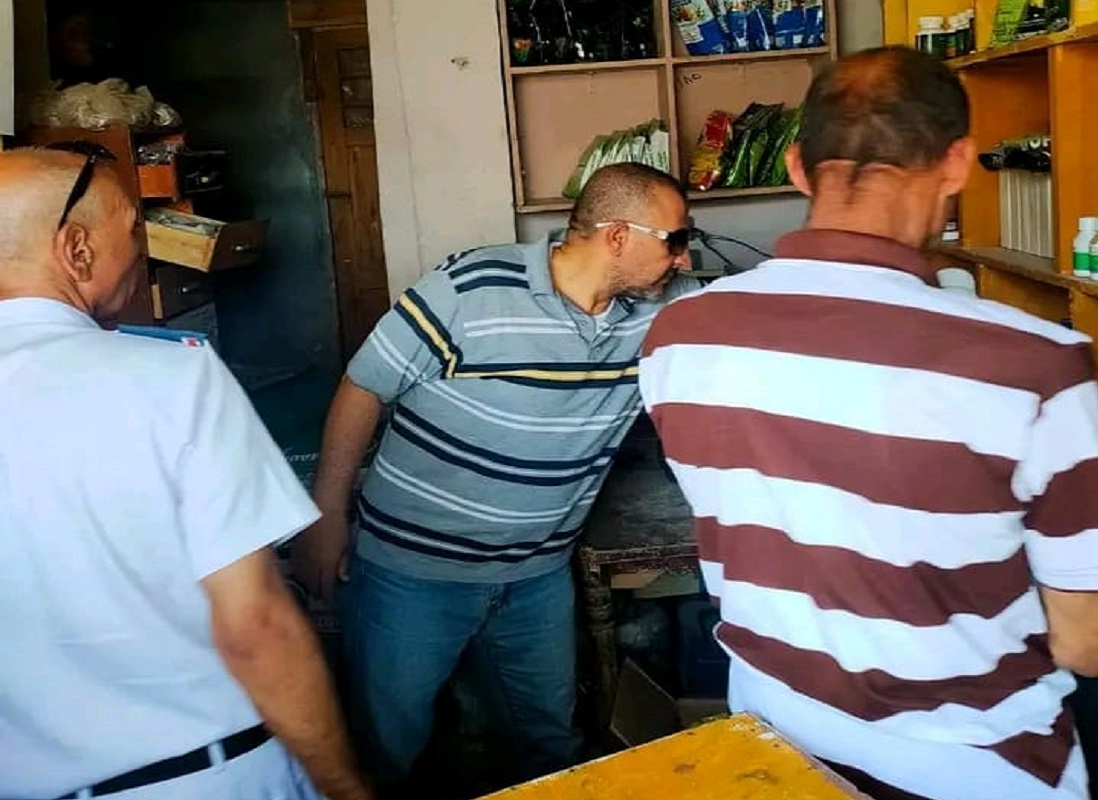 حملات تفتيش مكثفة على محلات المبيدات ببني سويف